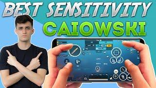 INF CAIOWSKI NEW CONTROL PUBG MOBILE | CAIOWSKI PUBG SENSITIVITY SETTINGS GYROSCOPE 2021