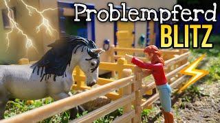 Verbotenes Reiten: Problempferd Blitz️️Schleich Teil 1