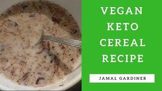 How To Make Vegan Keto Cereal (Recipe in Description)