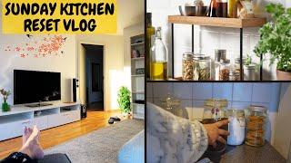 RELAXING KITCHEN RESTOCK ASMR | KITCHEN COUNTERTOP ORGANISATION