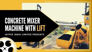 #Concrete #Mixer With Lift Hoist | 90512 34444 | Concrete Lift Machine Video: Jaypee