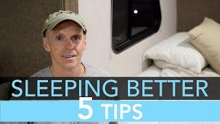 Top 5 Items for Sleeping Better in Your R-Pod RV