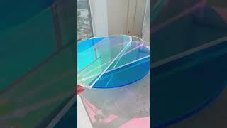 Jookstogo ASMR Aestethic Holographic Acrylic Table #shorts