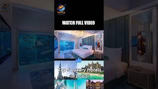 Best Top 5 luxury hotels in DUBAI | ROOMING THE WROLD | #dubai #atlantis #plum #hotel #exploremore