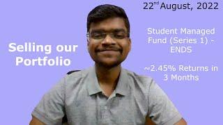 Ep#26 Selling Our Portfolio - Student Managed Fund (Series 1)