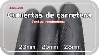 ¿CUBIERTAS de 23mm, 25mm o 28mm? | CICLISMO