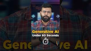  What is Generative AI ? | Generative AI Explained #Shorts #simplilearn