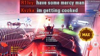 181 MAX MAUL KILLSTREAK against SALTY TRYHARDS | Supremacy | Star Wars Battlefront 2