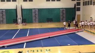 Robbie Gregory Double Back on Air4Tumble air floor 2012