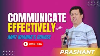 Communicate effectively with Amit Khanna's course | #clienttestimonial #corporatecircus #course