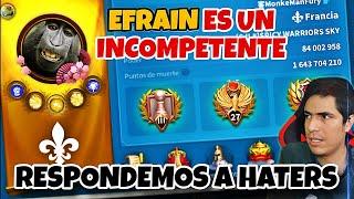 RESPONDEMOS POR EL JUGADOR CEREADO - RISE OF KINGDOMS