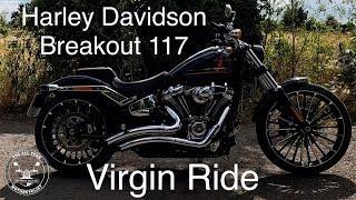 Harley Davidson Breakout 117 - First Ever Harley Ride - Lind Motorcycles Newmarket Harley Davidson