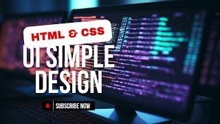 How to master UI design with HTML & CSS