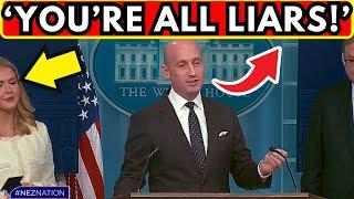 Stephen Miller Just TORCHED the Media to their FACES LIVE on AIR! (MUST SEE!)