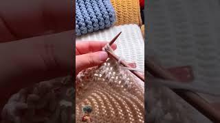 continental knitting knit stitch tutorial video #shorts #knitting #woolcraft