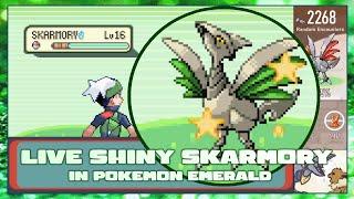 [LIVE!] Shiny Skarmory after 2,268 REs in Pokémon Emerald