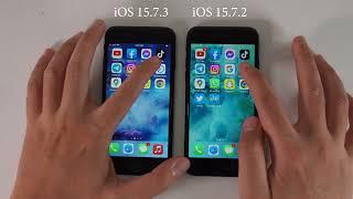 iOS 15.7.3 vs iOS 15.7.2 on Older iPhone 7 SPEED TEST