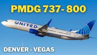 PMDG B737-800NG | Boris Soundpack | KDEN - KLAS | MSFS 2020