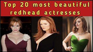 Top 20 most beautiful redhead actresses | Redhead actress