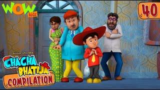 Chacha Bhatija | Compilation 40 | Funny Animated Stories | Wow Kidz