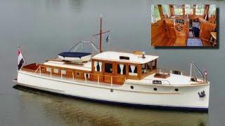 THIS Is The Only 1933 43 ft Commuter Classic Boat Tour On Here! (And She Is For Sale!)