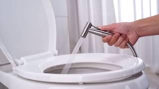 Luxury Hand Held Bidet Multi-Purpose Sprayer Stainless Steel - LIVINGbasics™