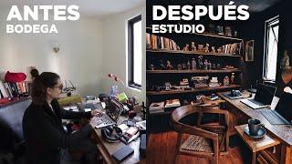 De BODEGA al ESTUDIO de mis SUEÑOS!! (con poco $$) | CARE