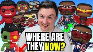 Captain America Sam Wilson & Red Hulk Funko Pops! Where Are They Now?