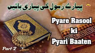 Pyare Rasool Ki Pyari Baaten    Part 2  Quran Aur Hadees