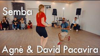 Semba Dance - Agnė & David Pacavira - Lithuanian Summer Kizomba Bootcamp 2021