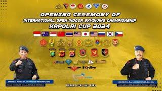 OPENING CEREMONY - INTERNATIONAL OPEN INDOORSKYDIVING KAPOLRI CUP 2024