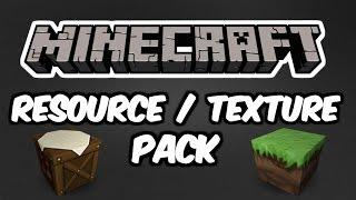 How to Download & Install Minecraft Resource Pack: Windows 10 Minecraft 1.15.2 Full Guide [2020]