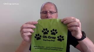 Oh Crap Dog Poop Bags Product Options - Handles vs Non Handles