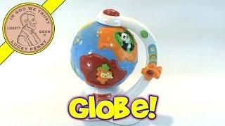 VTech Spin & Discover Globe Press Animals World Map Electronic Learning