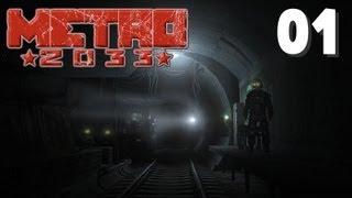 Let's Play Metro 2033 Part 1 - Underground | PC Horror Game Walkthrough Gameplay