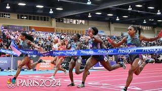 Aleia Hobbs prevails again with repeat win in women's 60m | NBC Sports