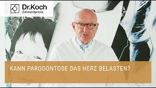 Kann Parodontose das Herz belasten?