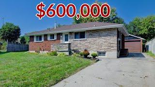 Living In Kitchener Waterloo | Touring a $600,000 Kitchener Single Family Home