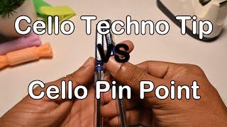 Cello Techno Tip  VS Cello Pin Point / Phantom Stationery / #pen#cello##