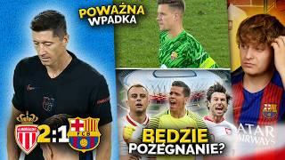 Barcelona PRZEGRAŁA z AS Monaco! BŁĄD ter Stegena… POŻEGNANIE Szczęsnego, Grosickiego i Krychowiaka!