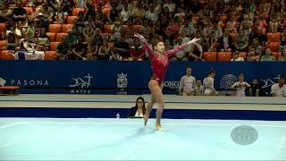 di CELLO Kayla (USA) - 2019 Artistic Junior Worlds, Gyor (HUN) - Qualifications Floor Exercise