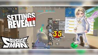 MY SETTINGS SS14  36 KILLS  GAMEPLAY | SAUSAGE MAN