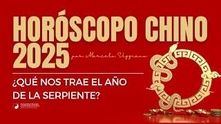 HORÓSCOPO CHINO 2025: PREDICCIONES PARA TODOS LOS SIGNOS EN EL AÑO DE LA SERPIENTE.