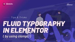 Fluid typography in Elementor