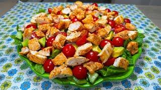 Потрясающий Салат с Курицей, Авокадо и Овощами: Рецепт, Который Вы Полюбите!