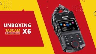 Tascam x6 Unboxing  ⭕