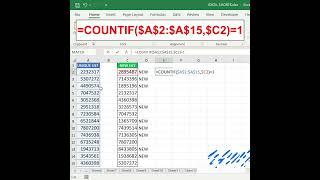 Find Duplicates with conditional formatting in Excel #shorts #excelhurdles