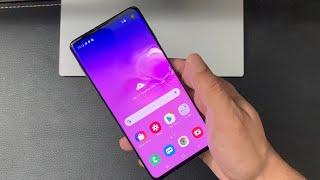 Samsung Galaxy S10 How To Completely Delete Everything Factory Reset