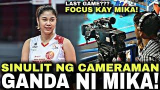 SINULIT Ng CAMERAMAN Last Game Ni MIKA REYES ??? GANDANG-GANDA !!?? | PVL 2022