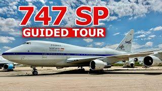 Guided tour around the Boeing 747SP Flying Telescope "SOFIA"